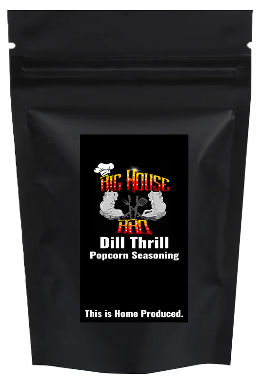 Big House BBQ "Dill Thrill" Popcorn Seasoning - 3oz